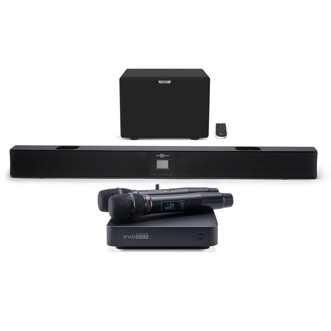 караоке-комплект EVOBOX Plus + EvoSound Bar (саундбар с караоке) в Коркино
