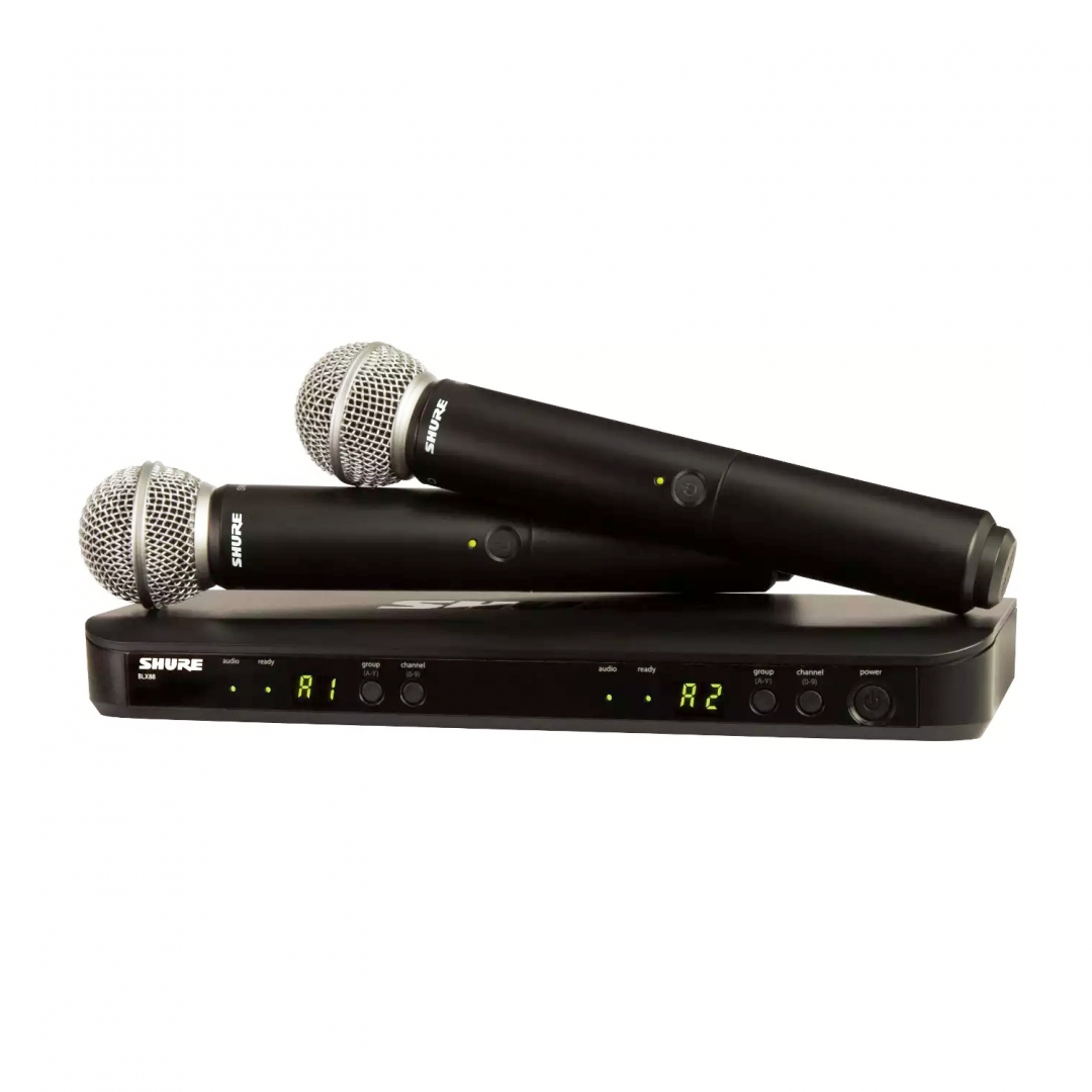 SHURE BLX288E/SM58 M17 вокальная радиосистема в Коркино