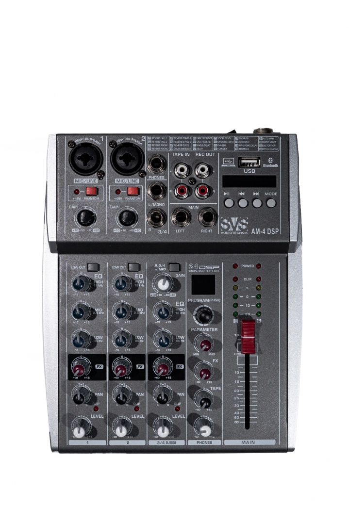 SVS Audiotechnik mixers AM-4 DSP Аналоговый микшерный пульт, 4-канала в Коркино