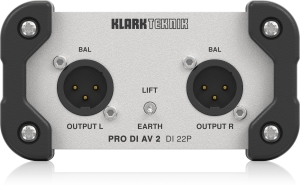 Klark Teknik DI 22P пассивный стерео директ-бокс в Коркино
