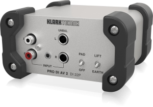 Klark Teknik DI 22P пассивный стерео директ-бокс в Коркино